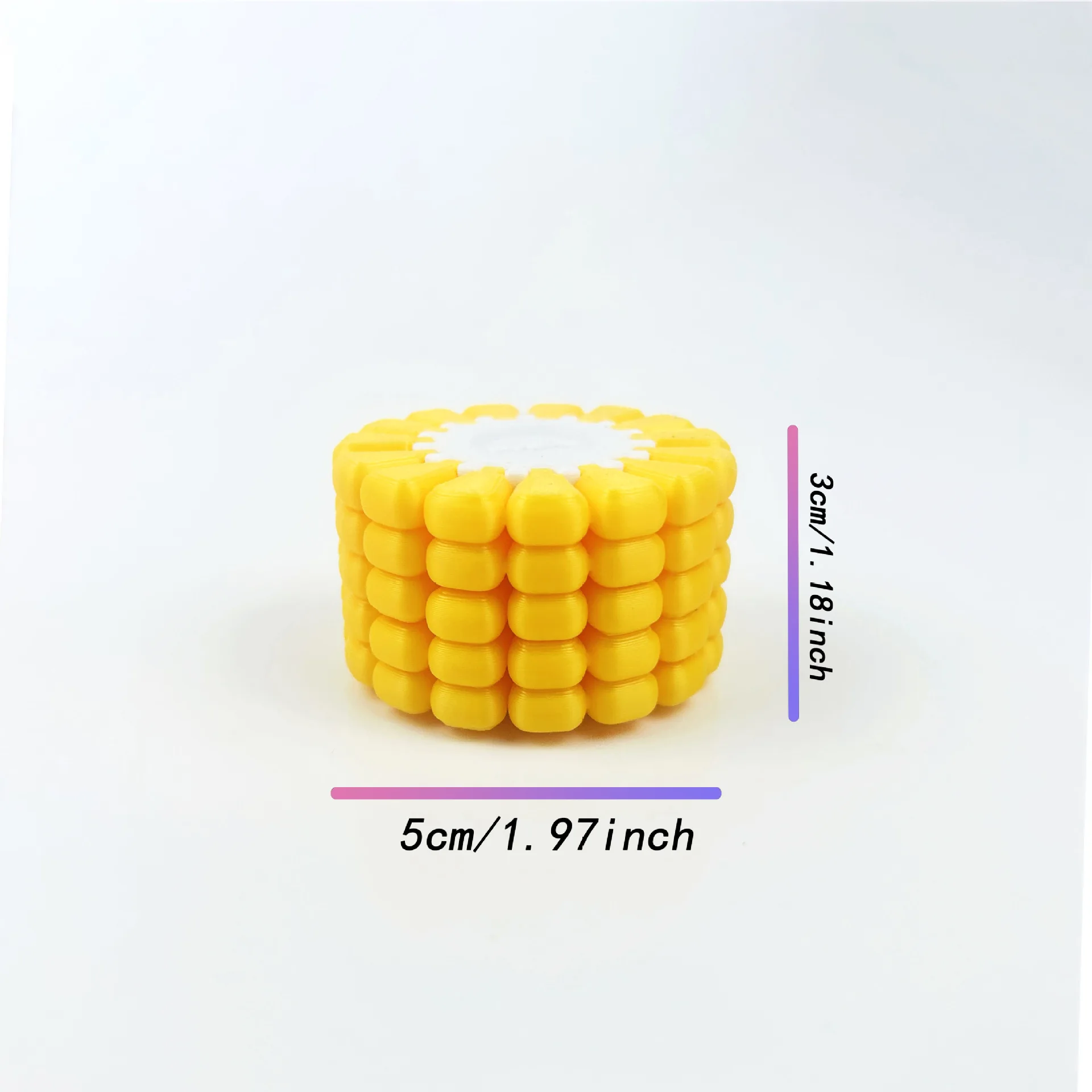 3d Printed Corn Puzzle Mini Ornament Decryption Game Creative Home Decoration Handicraft Ornament Simulation Gift Sets Kid Gift