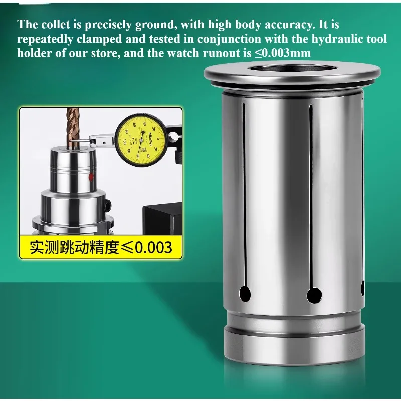 collet BT30 BT40 BT50 hydraulic tool holder oil pressure tool holder collet sleeve for CNC machining center