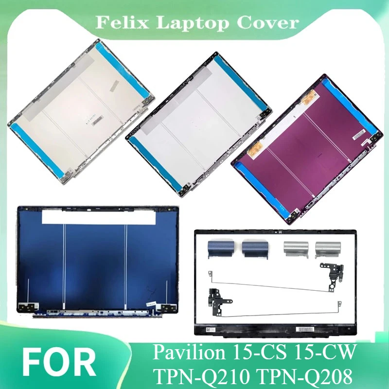 

For Pavilion 15-CS 15-CW TPN-Q210 TPN-Q208 Repalce Cover LCD Back Cover Front Bezel Hinges Hingecover L25567-001