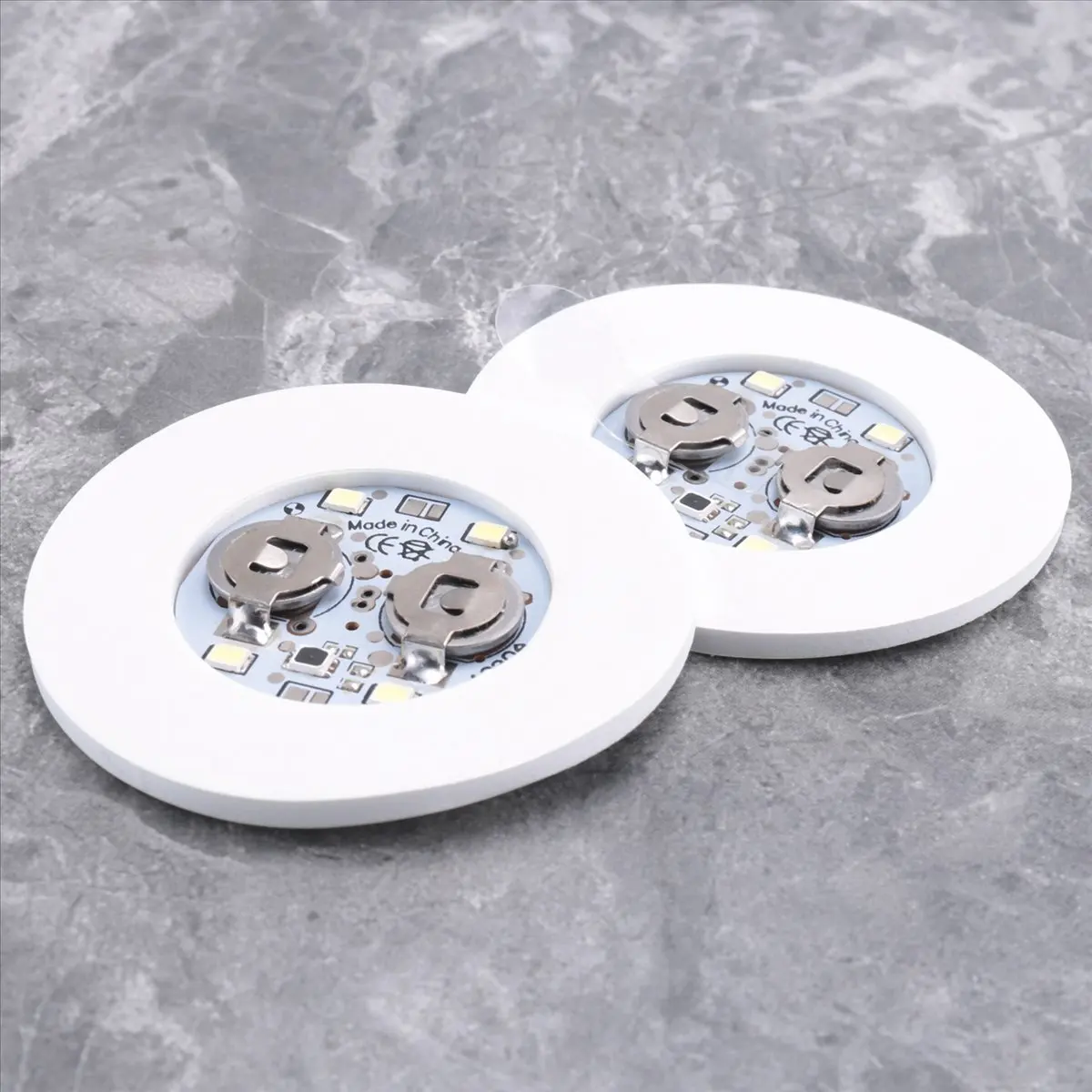 SDFC LED Coaster,12 Pack Light Up Coasters,LED Bottle Lights,LED Sticker Coaster Discs Light Up for Flash Light Up Cup