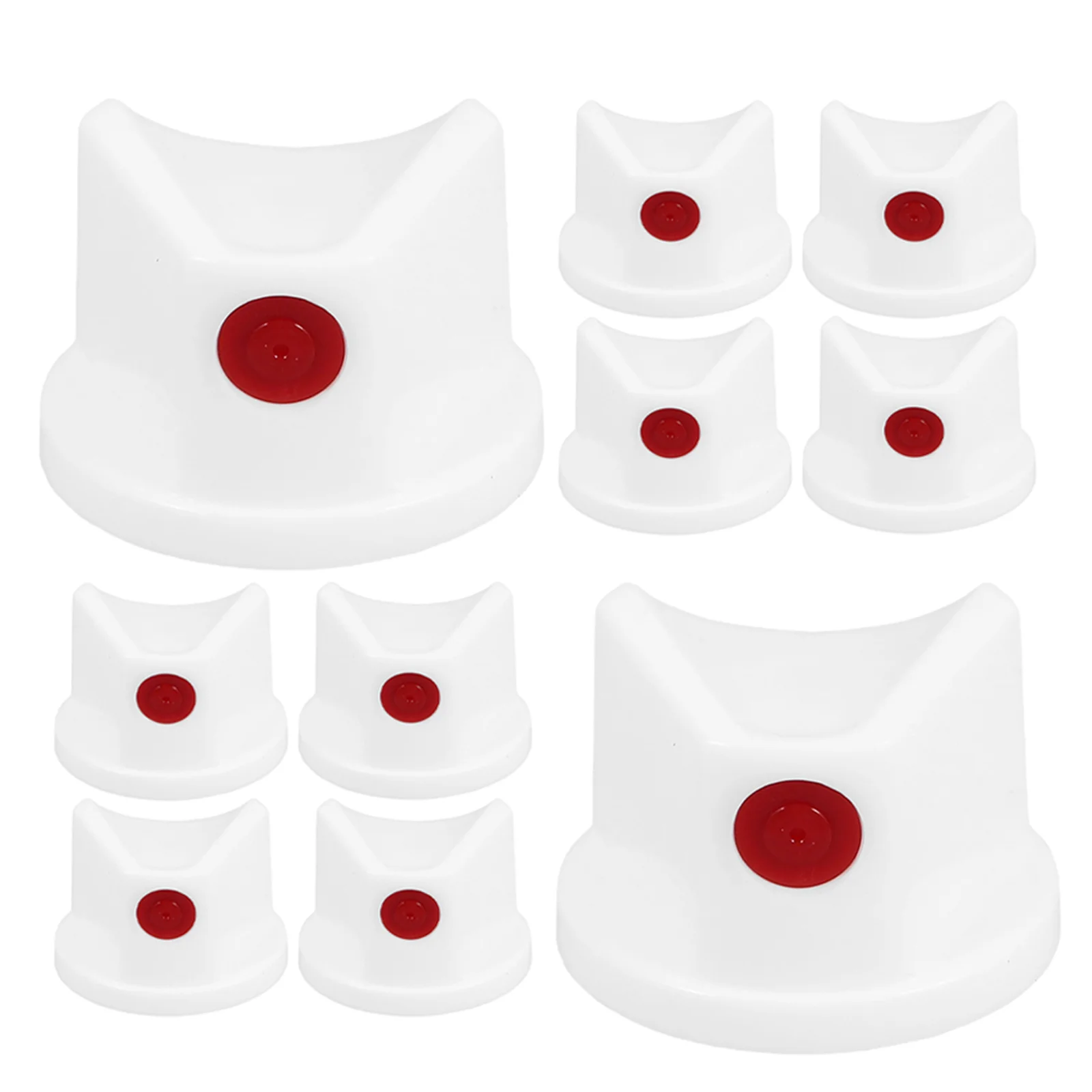 15 قطعة قبعات رذاذ الهباء الجوي العالمي رذاذ الطلاء فوهة استبدال نصائح بلاستيكية دائمة لوظائف الكتابة على الجدران شارع الفن اللمس #2