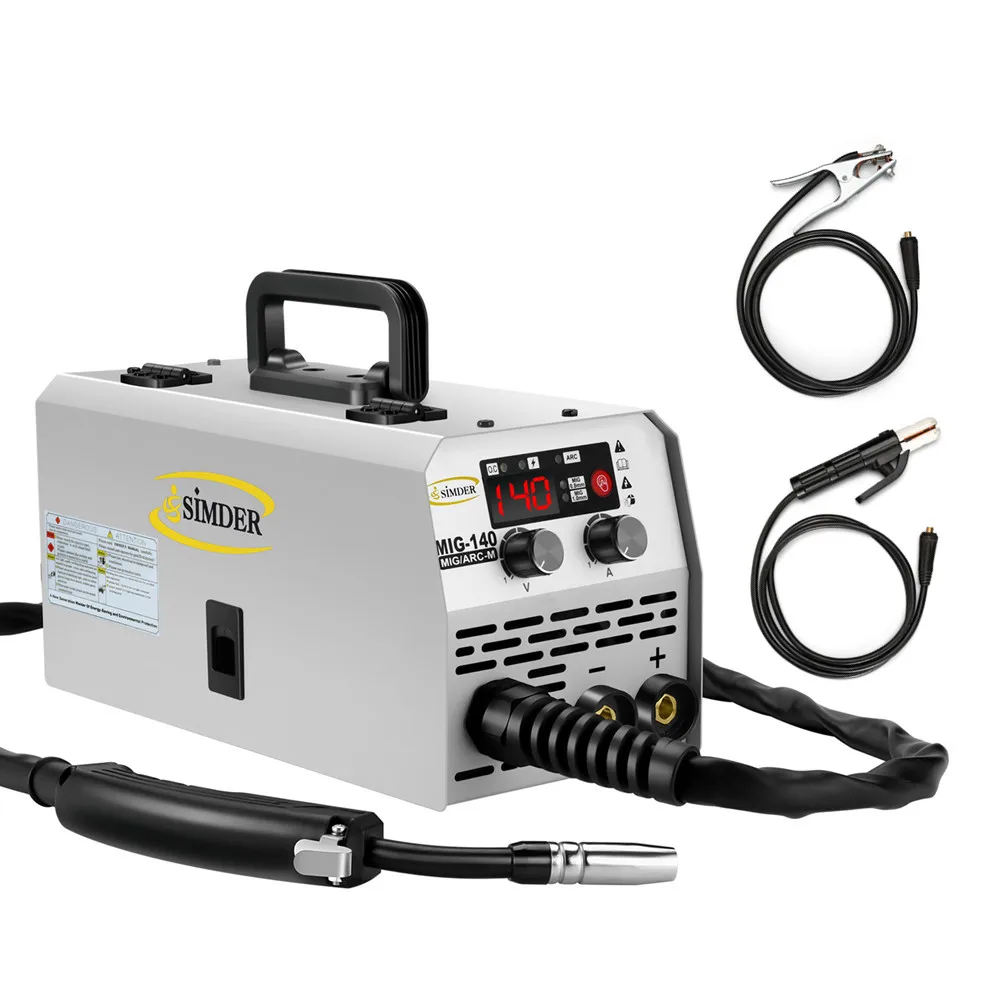 

Portable Multi-Function Mig Welder 110v 220v 120a Gasless Welder Mig Arc No Gas 2 In 1mig Welders