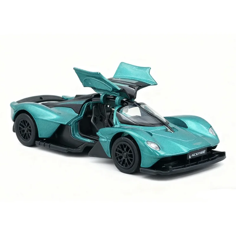 1/39 Aston Martin Valkyrie Legering Spoor Sportwagen Model Diecast Metaal Super Racewagen Voertuigen Model Hoge Simulatie Kids Geschenken