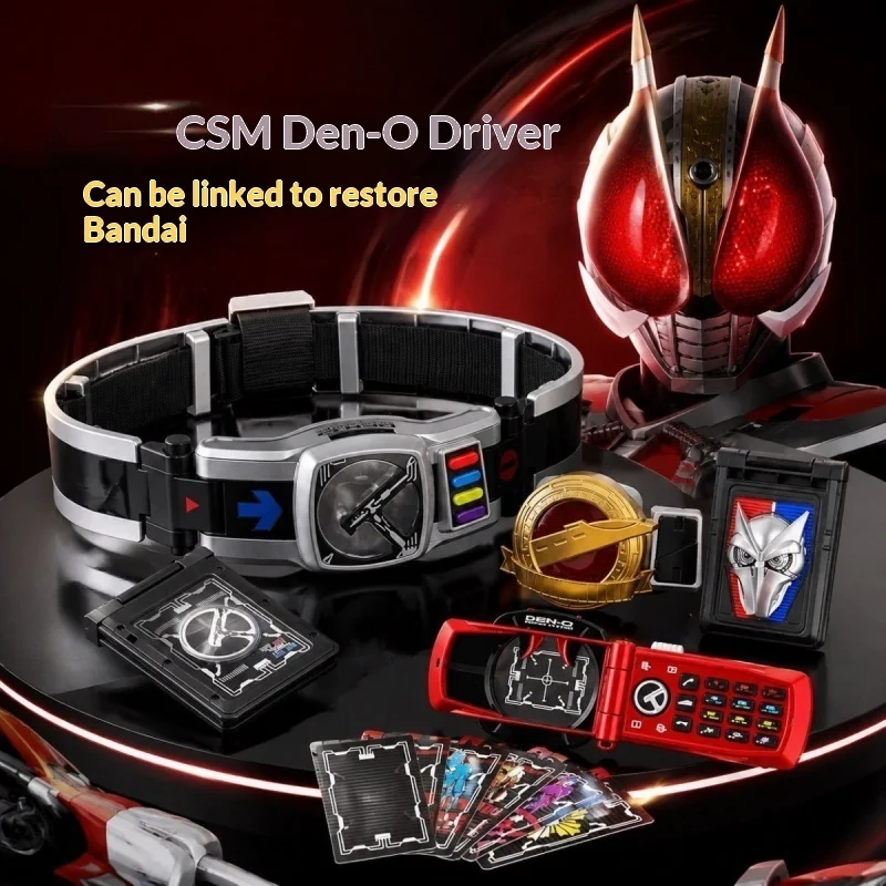 Set completo de cinturón de transformación Kamen Rider Den-O CSM 2.0, tarjetas de acceso y K-Taro, accesorio de cosplay para teléfono, juguete y regalo.