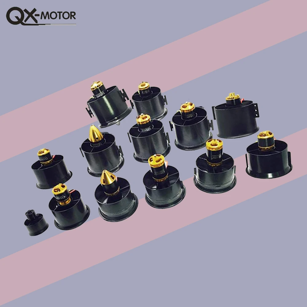 

Ducted Fan 30mm 50mm 64mm 70mm 90mm EDF brushless Motor for Jet Plane drone Fixed wing