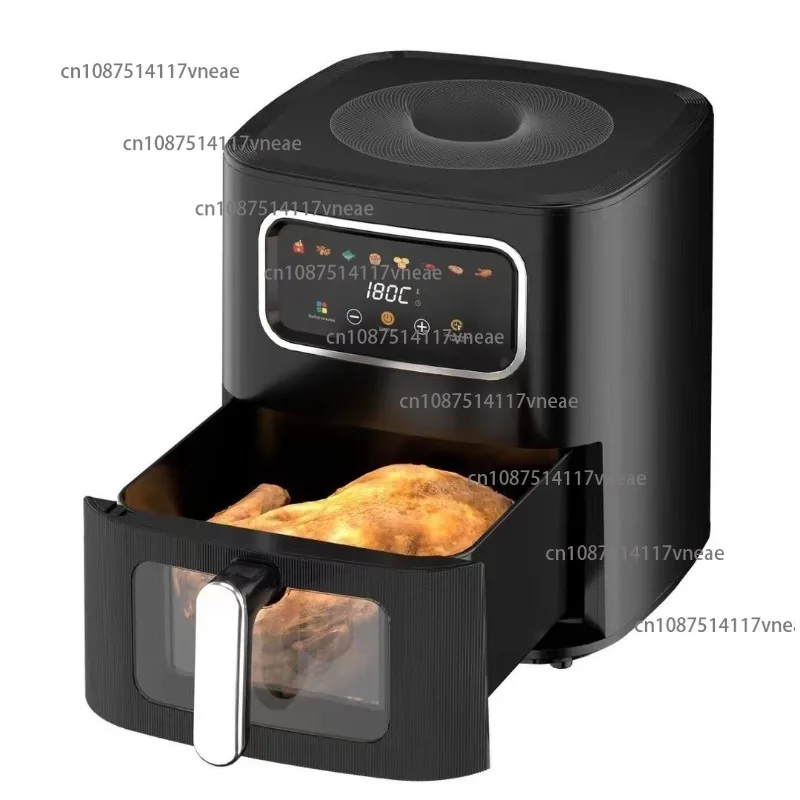 10L Large Capacity Electric Air Fryers Toaster Oven mechanical Household Kitchen 360°Baking Convection Oven Deep Fryer Oil free