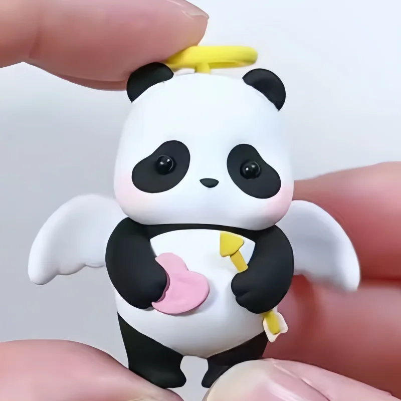 

52Toys Pandaroll Minime Blind Box Versatile Series Mini Panda Figurine Collectible Toy Desk Decoration For Adult Collector Gift