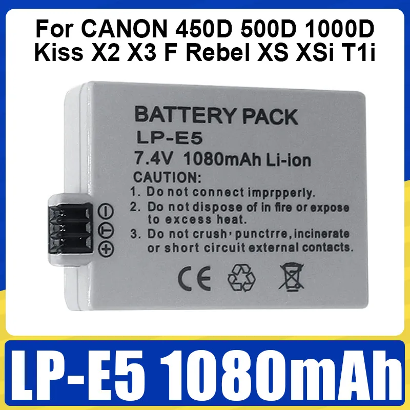 LP-E5 Battery 1600M…