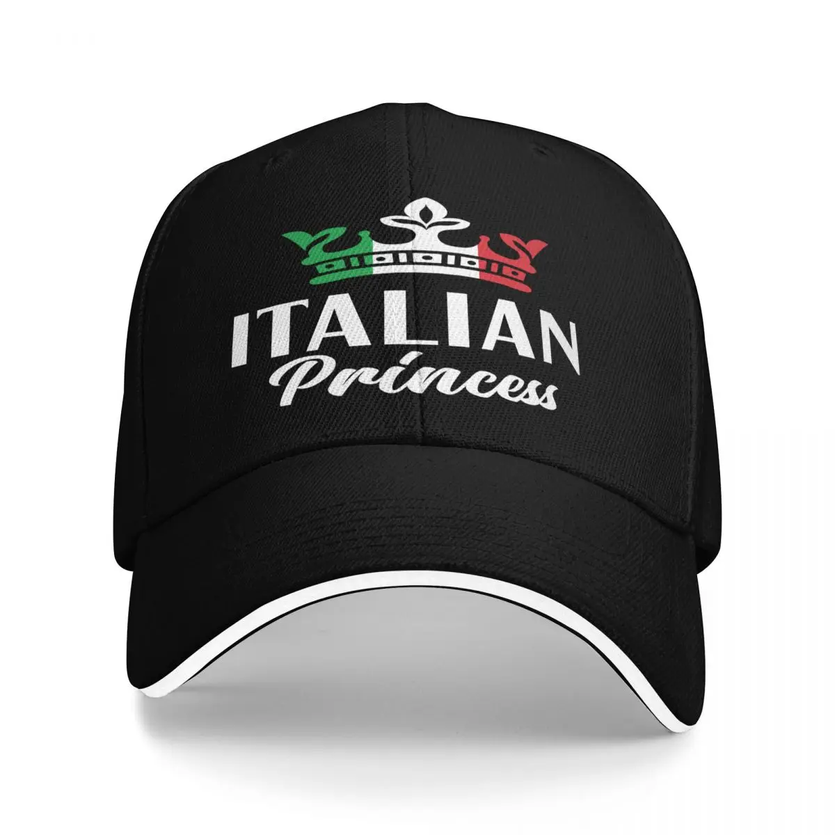 Princesa italiana orgulhoso itália chapéu masculino boné de beisebol feminino boné de beisebol homem chapéu boné de beisebol