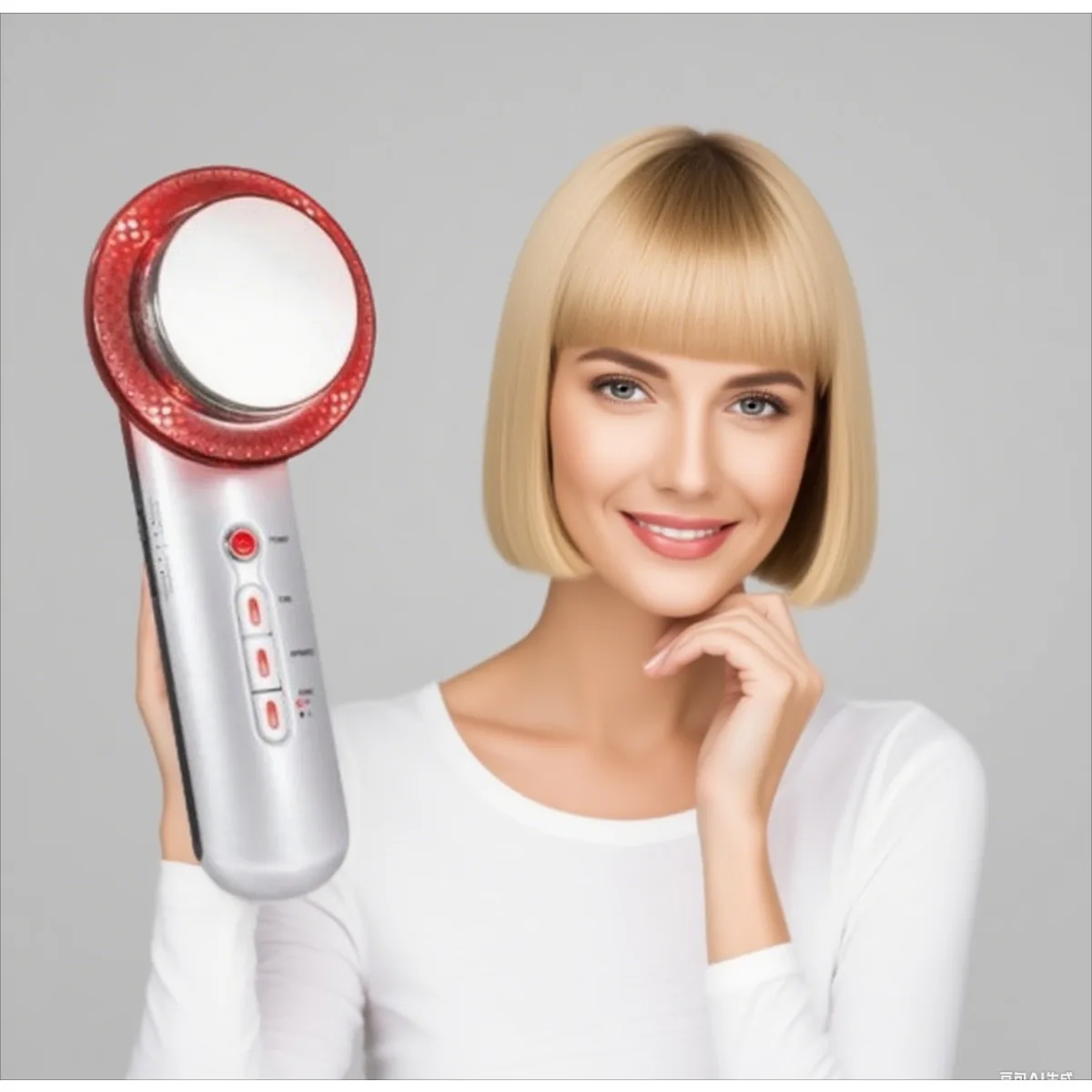 

Ультразвуковое косметическое устройство EMS: микротоковый массажер для лифтинга лица для V-образной формы и укрепления кожи