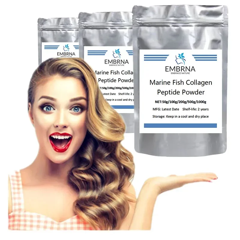 

Hydrolyzed Marine Fish Collagen Peptides Proteins Various Specifications On Sale