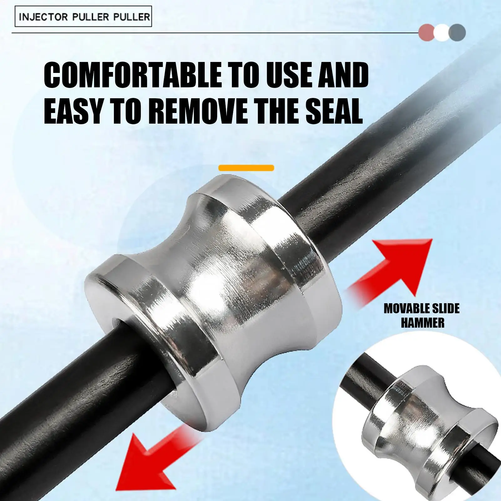 

Инжектор для удаления, безопасный и эффективный ремонтный гаджет, набор инструментов для удаления инжекторов с воздушной вибрацией для энтузиастов, мужчин, женщин, автомобильных магазинов