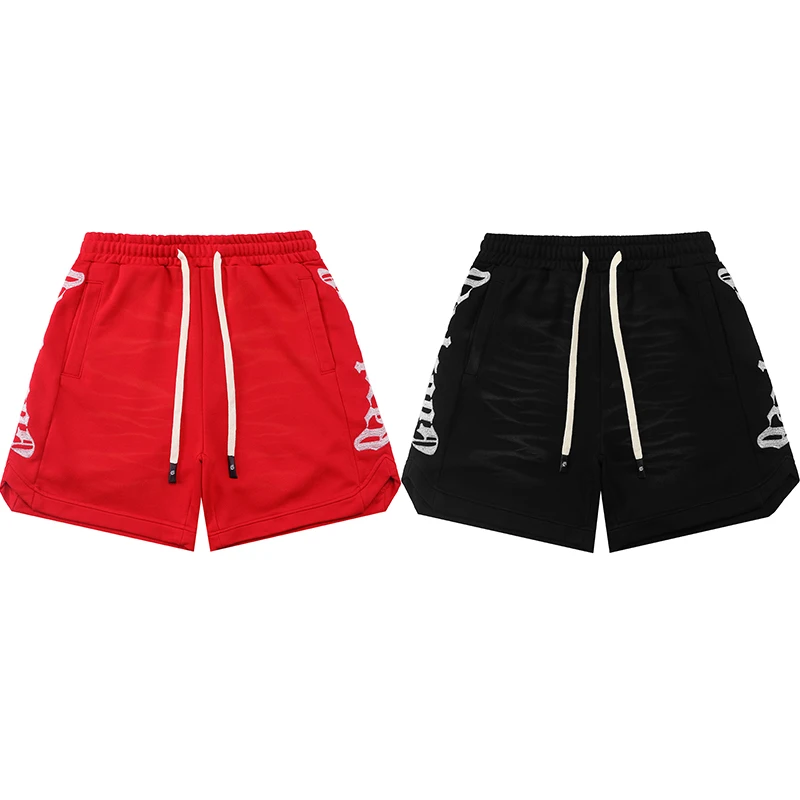 Godspeed American High Street Summer Sport Casual ricamato in puro cotone Fce Dstring orts ex Pantaloni a gamba dritta
