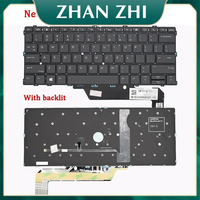 New Laptop rreplacement keyboard compatible for HP EliteBook x360 1030 G2 G3 G4 HSN-104C HSN-Q20 with backlit