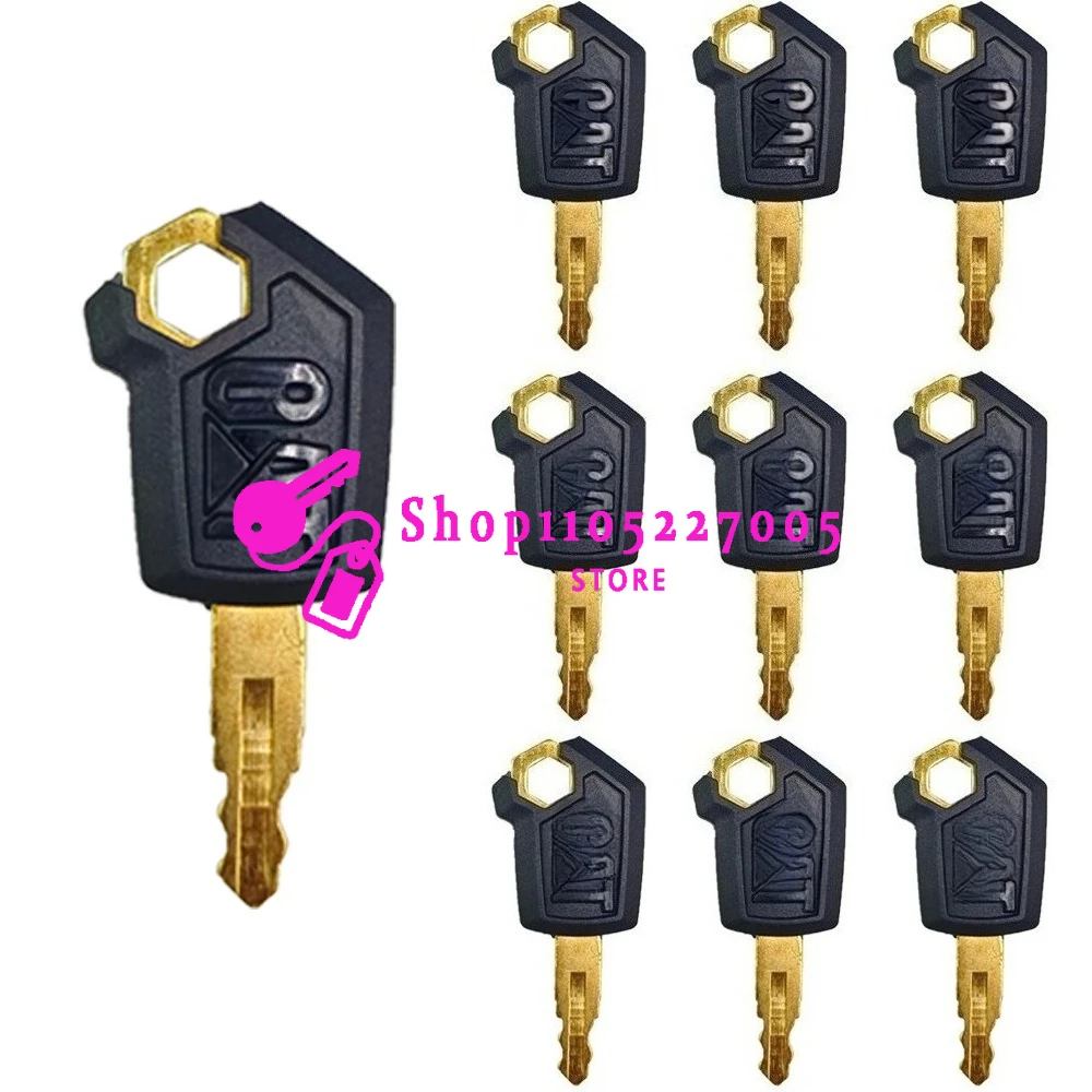 20/10/5/1 SZT. Nowe kluczyki wysokiej jakości 5P8500 do zapłonu, uruchamiania i zamka drzwi do koparki, spycharki, ładowarki