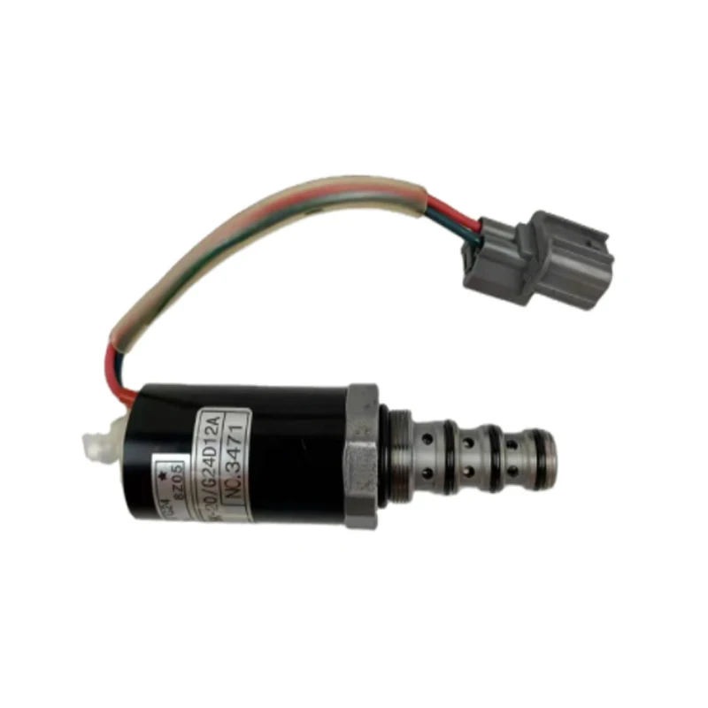 

SK100 SK120 SK120LC SK135 SK200 SK200-3 HD820 Excavator Spare Parts Safety Lock Solenoid Valve YN35V00005F1 KWE5K-20-G24D12A