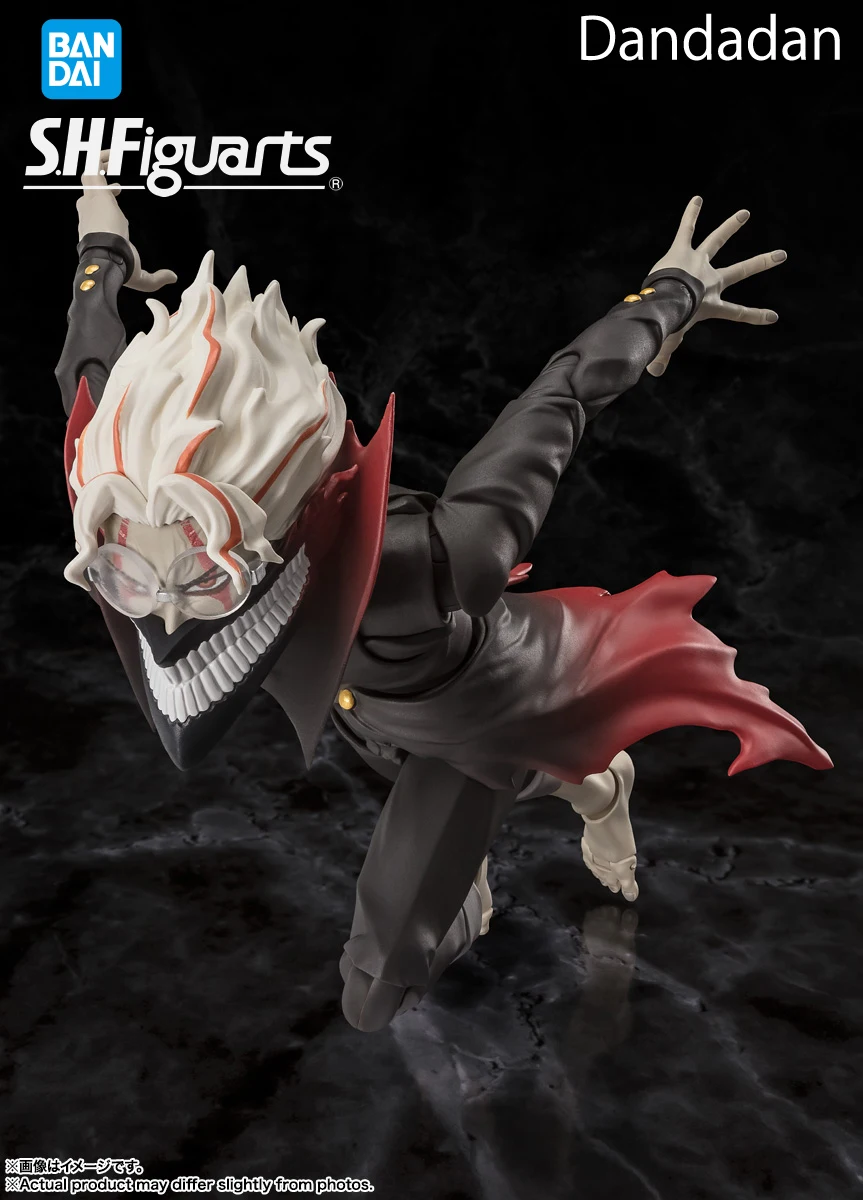 متوفر في المخزون بانداي Dandadan S.H.Figuarts Okarun (تحويل) 15 سنتيمتر PVC الشكل مفصلة للغاية تحصيل لعبة مجسمة هدية