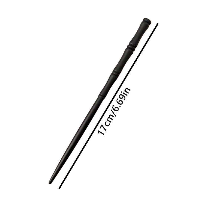 Chinese Bamboo Shaped Traditional Classical Culture Women's Bamboo Knot Hair Clip Fork Hair Clip Retro Wood Decoration image 6