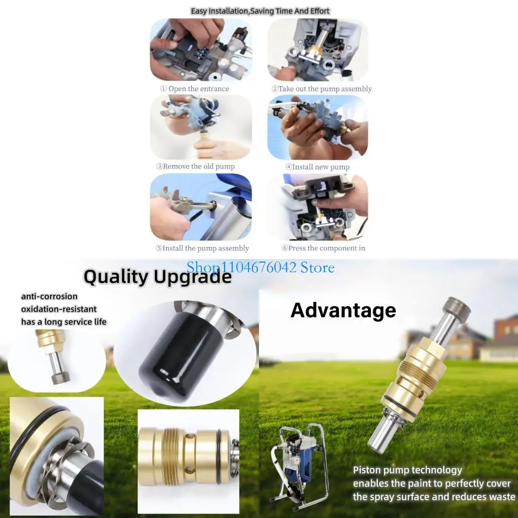 

5asd High Performances Airless Paint Replacements Set Modulars Design Corrosion Resistant