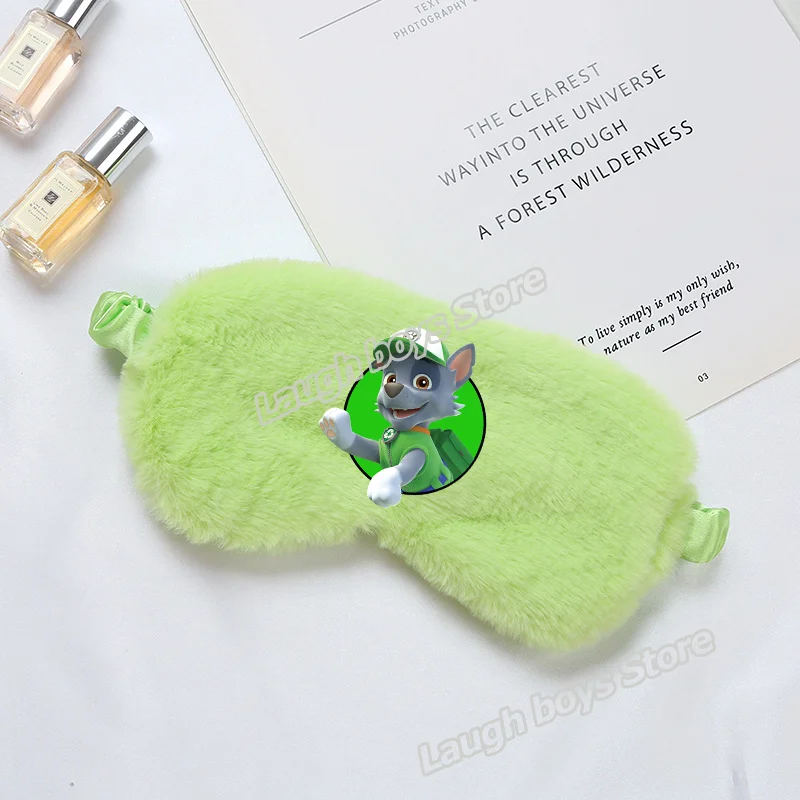 Paw Patrol Chase Skye Sleeping Eye Mask Blindfold Eye Cover Mask Eyepatch Travel Home Eyes Relax Mask Eyeshade Kids Adult Gift