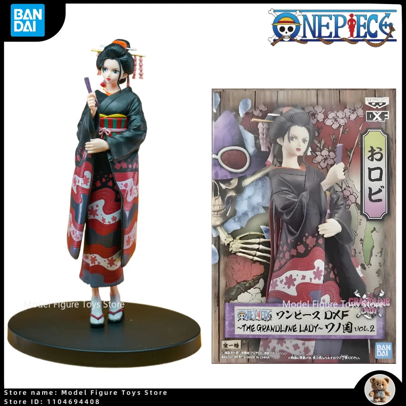 

In Stock One Piece 17cm Wano Country Nico Robin Straw Hat Pirates Cartoon Model Statue Ornaments Trendy Toy Figures Holiday Gift