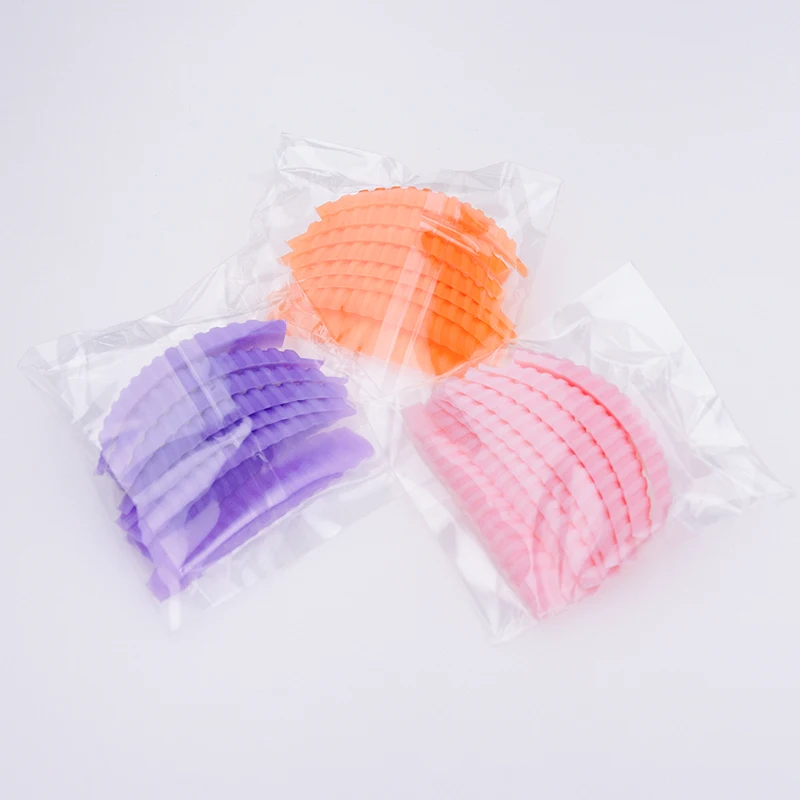 4Pairs Wiederverwendbare Wimpern Heben Silikon Laminierung Pad Vertikale Streifen Dauerwelle Stangen 3D Wimpern Verlängerung Curler Make-Up-Tool