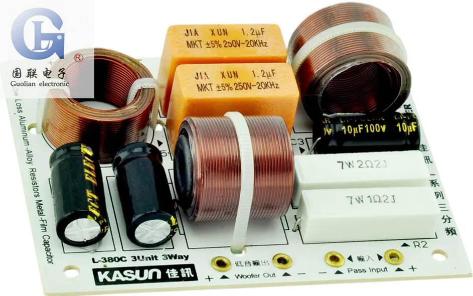 Luidspreker Crossover L-380C-2 Fever HiFi-luidspreker Drieweg