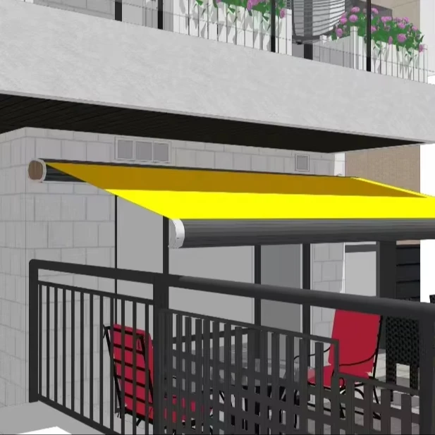 

Factory Priced Outdoor Patio Retractable Awning Aluminum Frame Window Terrace Balcony & Garden Sunshade Shelter Canopy for Shade