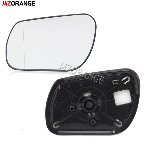 Imagen 1 del producto Espejo retrovisor de cristal para Mazda 3 2003-2010 para Mazda 6 2003-2008, lente de espejo lateral izquierdo con línea, piezas de repuesto profesionales