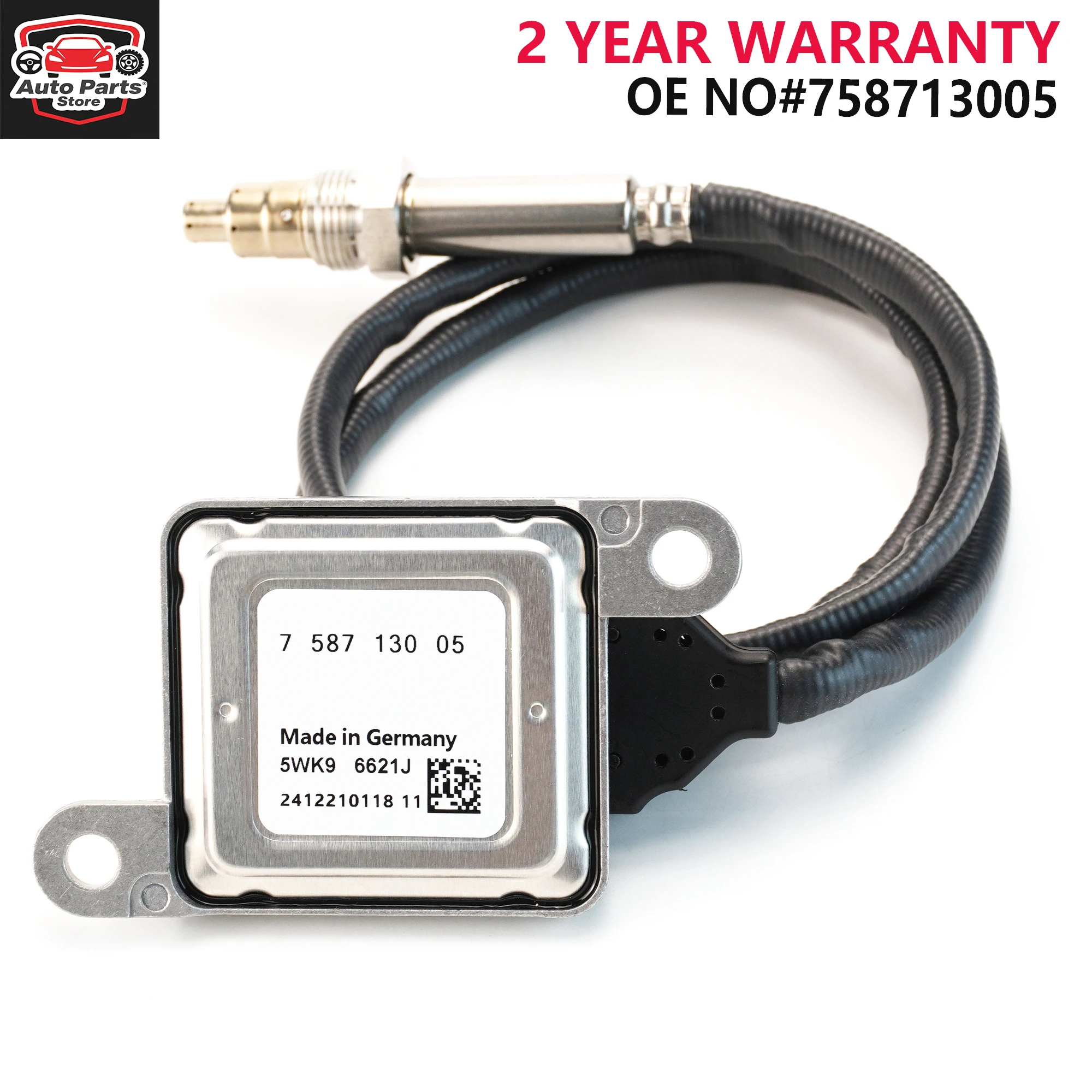 

5WK96621J 5WK9 6621J High Quality Nitrogen Oxide Sensor 758713005 For BMW E81 E82 E87 E88 3er E90 E91 E92 LCI N43 Nox Sensor