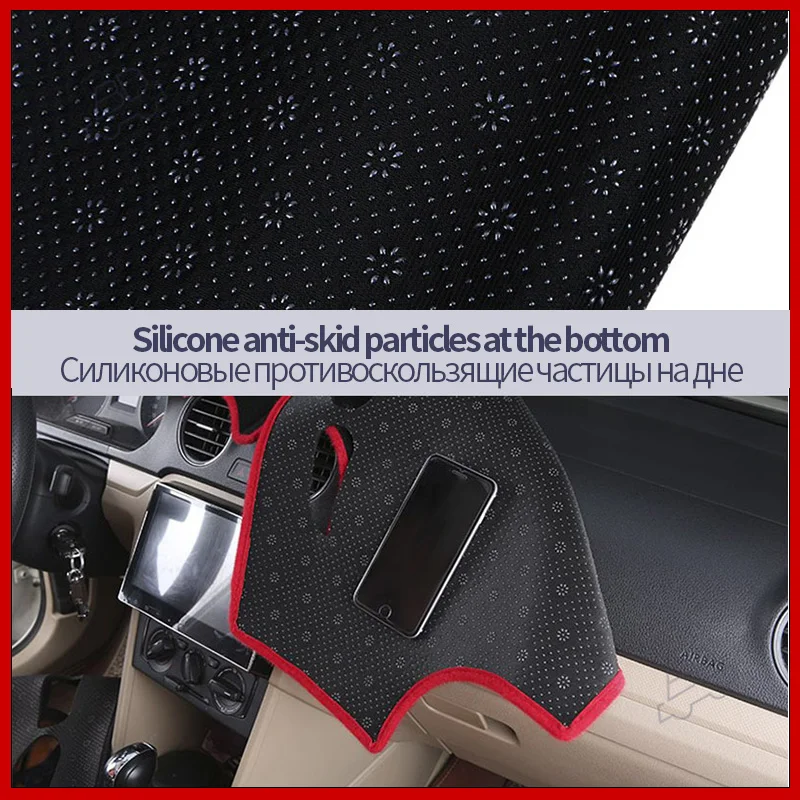 For Kia Optima K5 2016 2017 2018 2019 Car Dashboard Cover Avoid Light Pad Instrument Panel Mat Carpets Sunscreen Pad