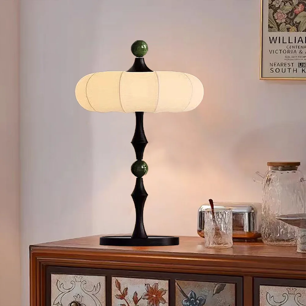French Style Table Lamp LED Bedroom Bedside Lamp Study Decorative Book Lamps Ambient Furniture Decorative Lamps Bed Reading Lamp