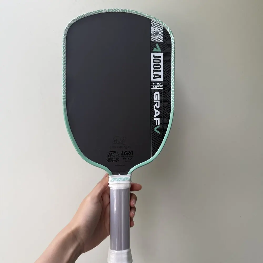 raquette-de-pickleball-authentique-joola-graf-pro-v-16-mm-steffi-graf-surface-en-fibre-de-carbone-nid-d'abeille-tfp-approuvee-par-l'upa-a-raquette-de-sport