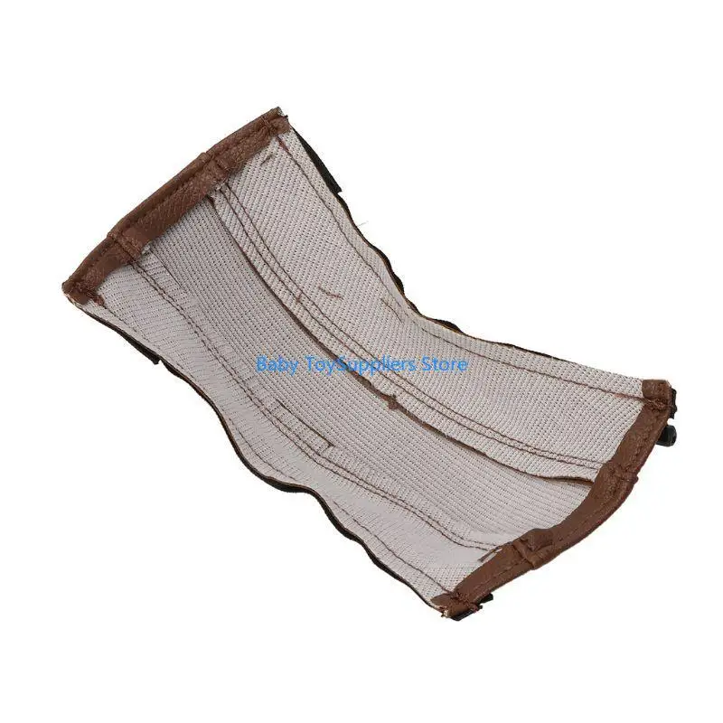 R1WF 4 قطعة/المجموعة عربة أطفال إكسسوارات أغطية جلدية مقبض الكراسي المتحركة #3