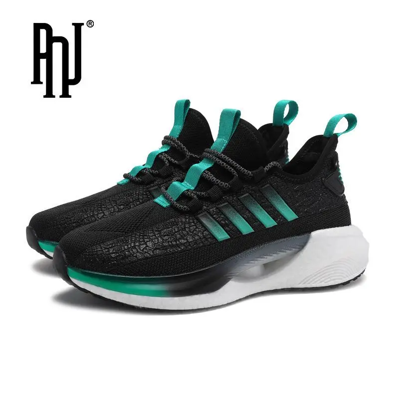 

PNJ sports shoes summer breathable mesh men's shoes soft-soled lightweight shock-absorbing running shoes fashion casual shoes