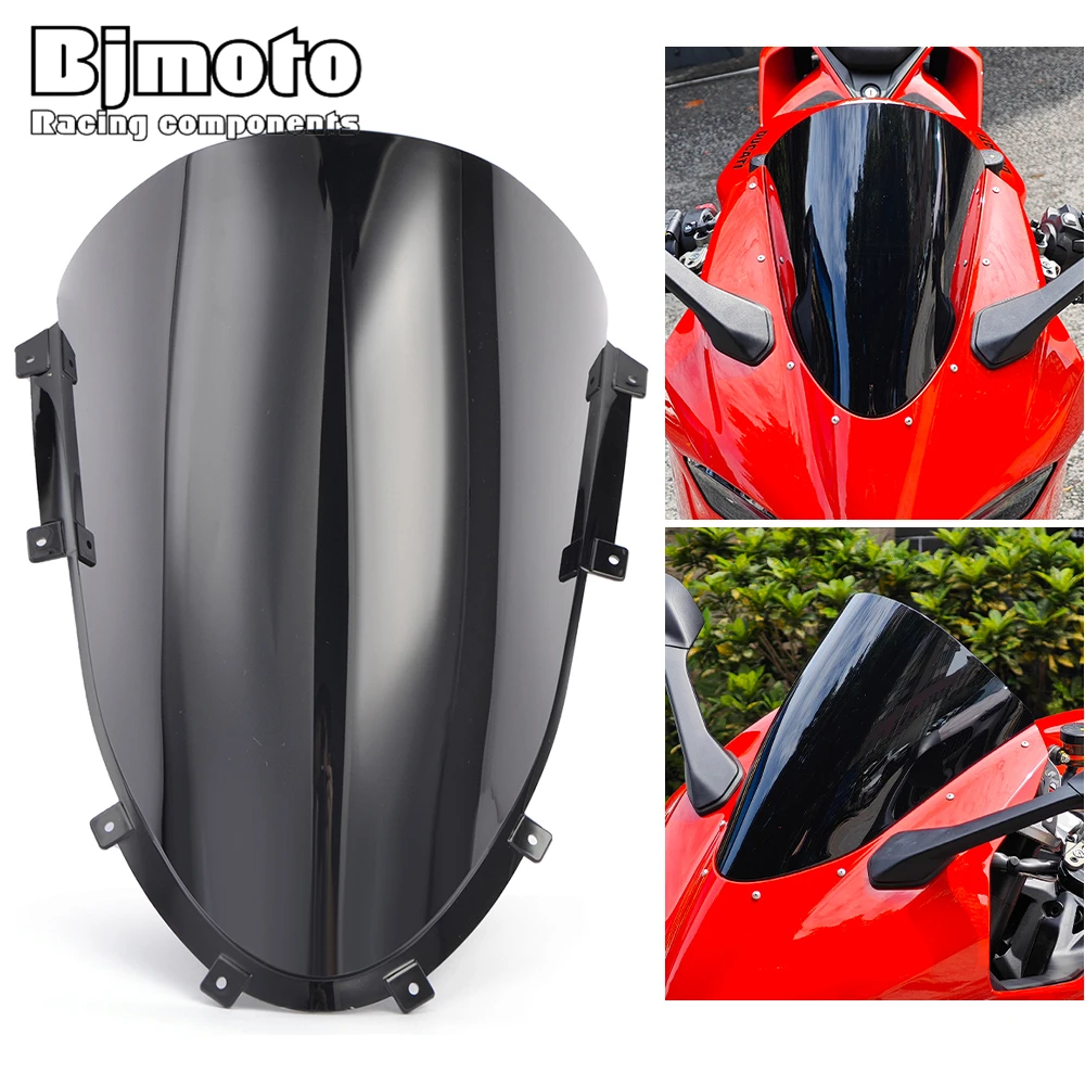 Panigale V2 Motorcycle Wind Deflector Windscreen Windshield For Ducati PanigaleV2 Panigale-V2 2025-2026