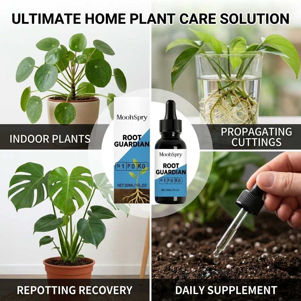 Picture 7: MOONSPRY Plant Rooting Drops Promote Rapid Root Growth Improve Nutrient Absorption Capacity Care Plant Nutrient Supplement Drops