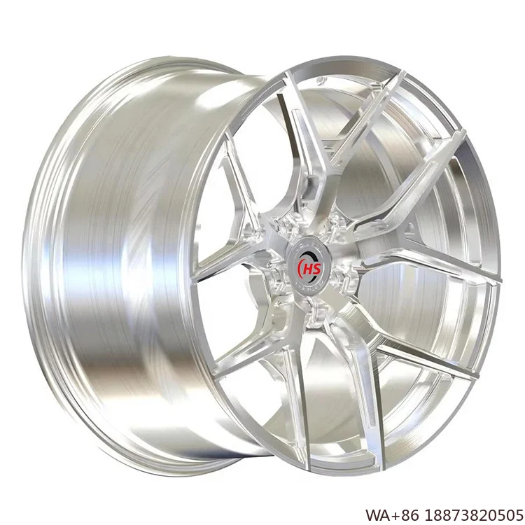 Custom Racing Monoblock Forged Wheels Deep Concave Brushed Car Wheel 5x114.3 5x120 5x130 5x112 18 19 20 22 Inch Rim for