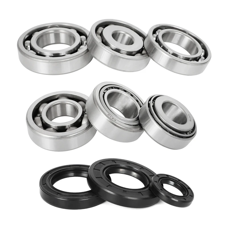 Transmission Ball Bearing For Suzuki Ignis Swift Wagon R+ 1.3 Subaru Justy Gearbox Rubber Sealed Ball Bearings Set Oil Seals