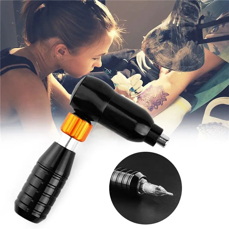 ABMK 2X المهنية آلة الوشم قابل للتعديل محرك دوار الهجين آلة الوشم قلم الوشم معدات آلة طابعة الوشم #4