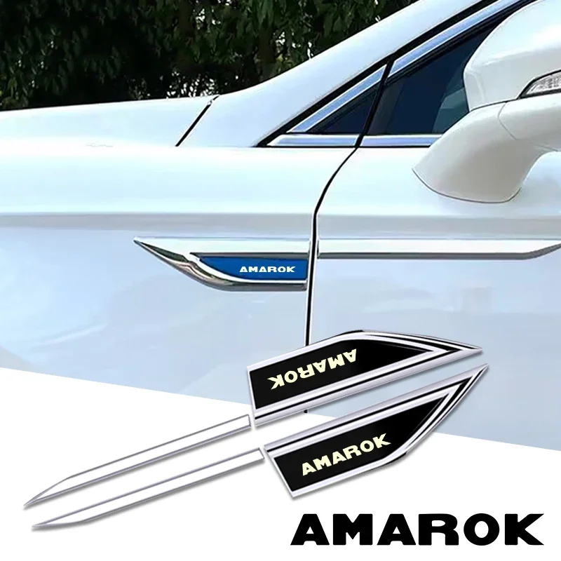 2pcs car accessory Side Doors Blade car stickers car accessories for vw volkswagen amarok