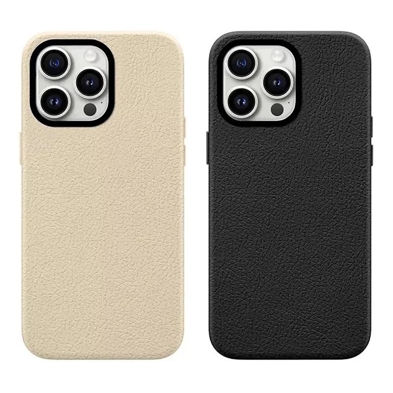 

Top Version Pure Color Leather Magnetic Phone Case Cover for IPhone 12 13 14 15 Pro Max Case