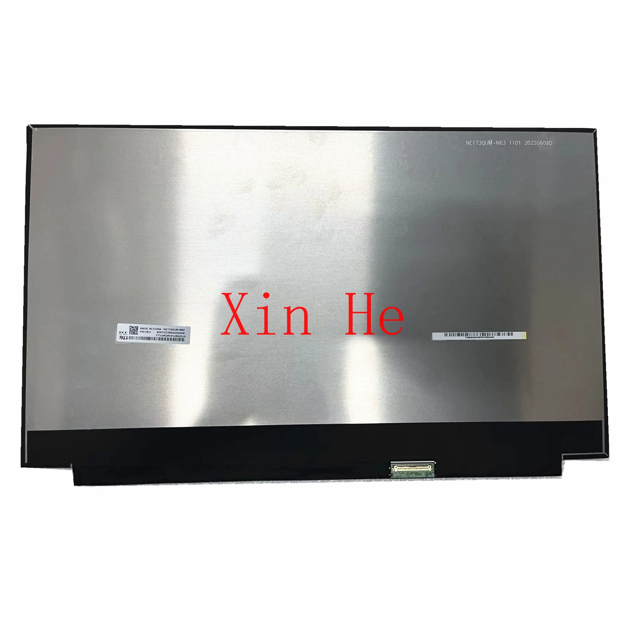 17.3'' NE173QUM-N63 NE173QUM N63 4K EDP 40PIN 60HZ 3840X2160 Laptop LCD Screen Display Panel