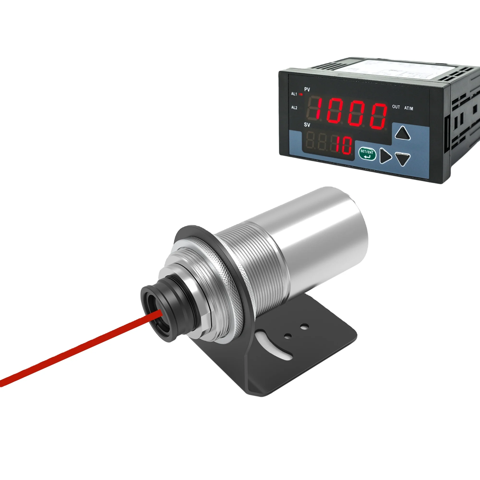 

BYD-D30140A 300~1400°C Infrared Thermometer Non-Contact Digital Display Industrial Temperature Sensor Probe Transducer