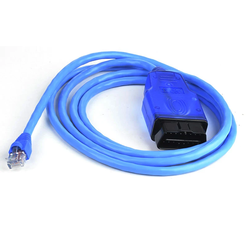 For BMW F G series enet diagnostic cable programming brush hidden OBD data wire line ICOM remote code