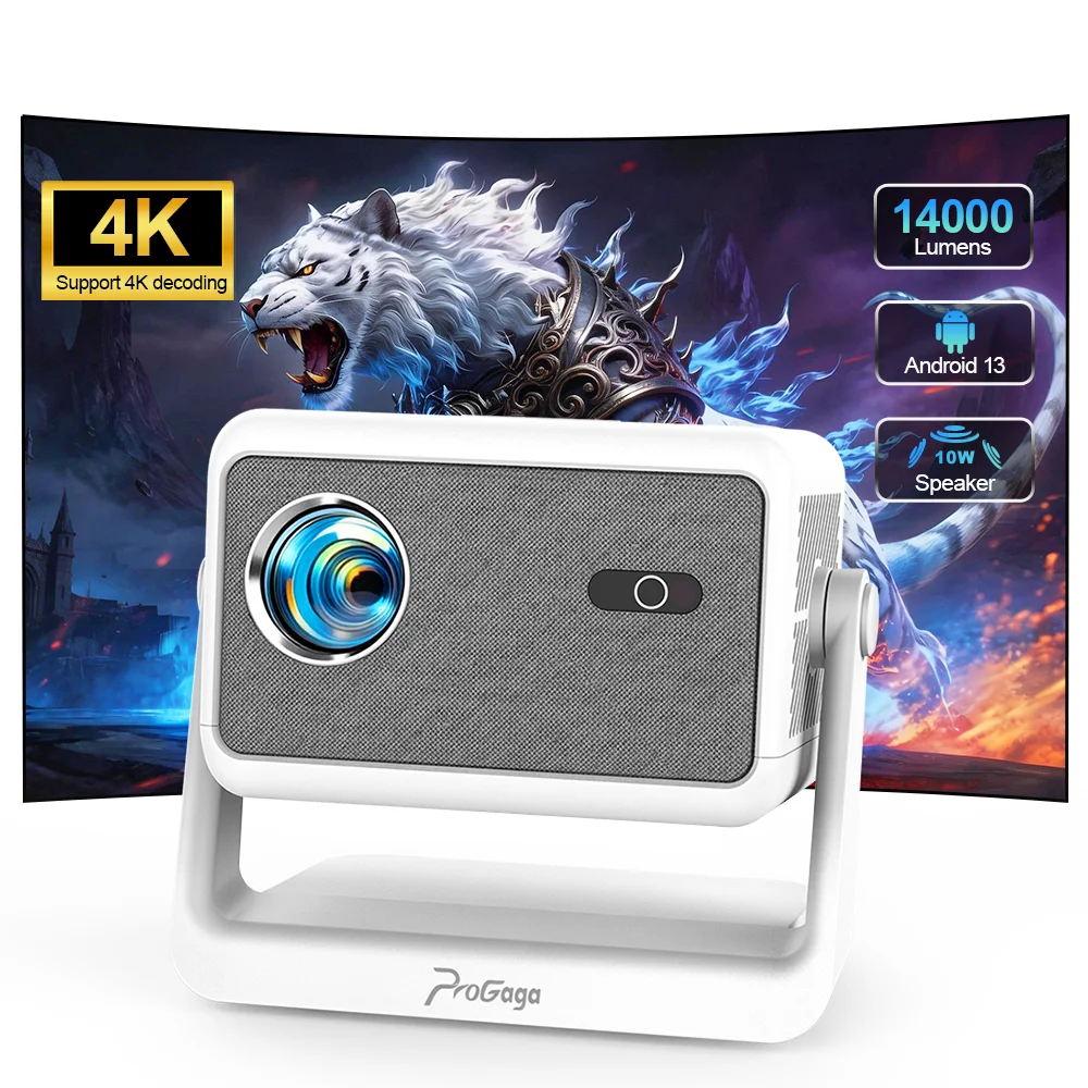 

PG370MAX 1080P FHD 4K Android WiFi 3D Home Theater 4K Android WIFi Mini Projector PG370 MAX Smart Video Game Projector