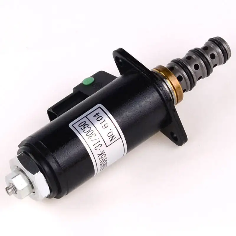 

YN35V00048F1 12V Solenoid Valve KDRDE5K-31 30C50-122 for Kobelco SK250-6E Excavator