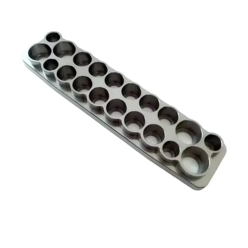 20 holes Aluminum Alloy Tool Tray / Socket Suit Hexagon Holder For Remote Control Toys RC Cars Boat Airplane