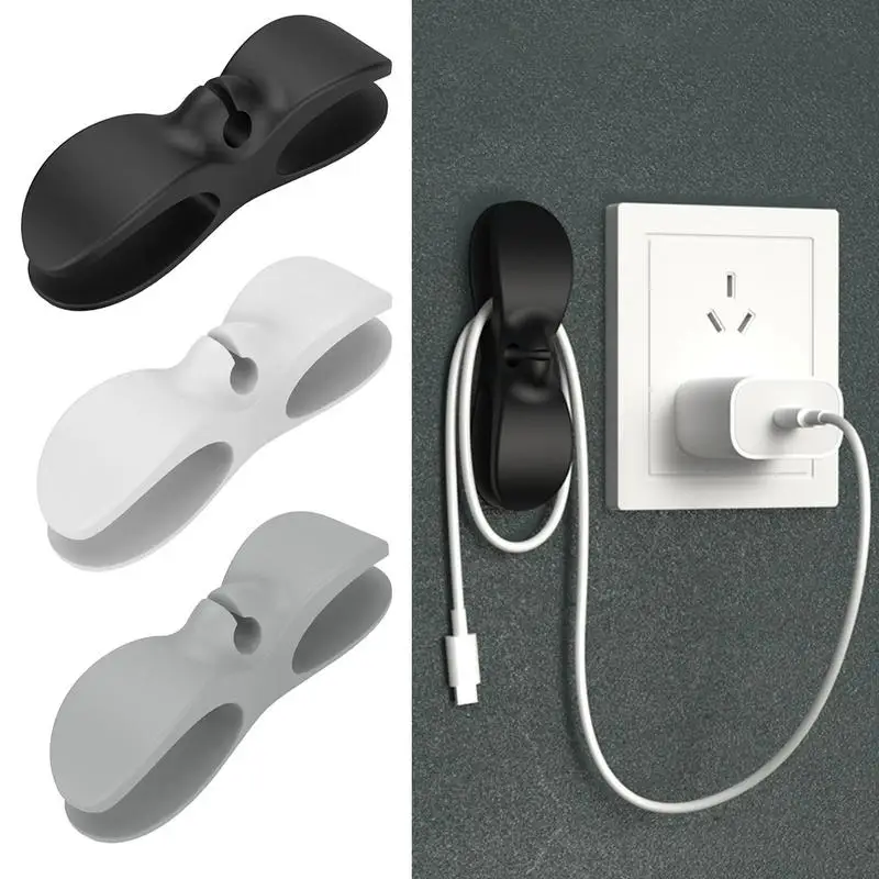 1pc Cord Winder Cable Management Clip Kitchen Organizer Tools For Air Fryer Coffee Machine Wire Fixer Cable Holder Clips