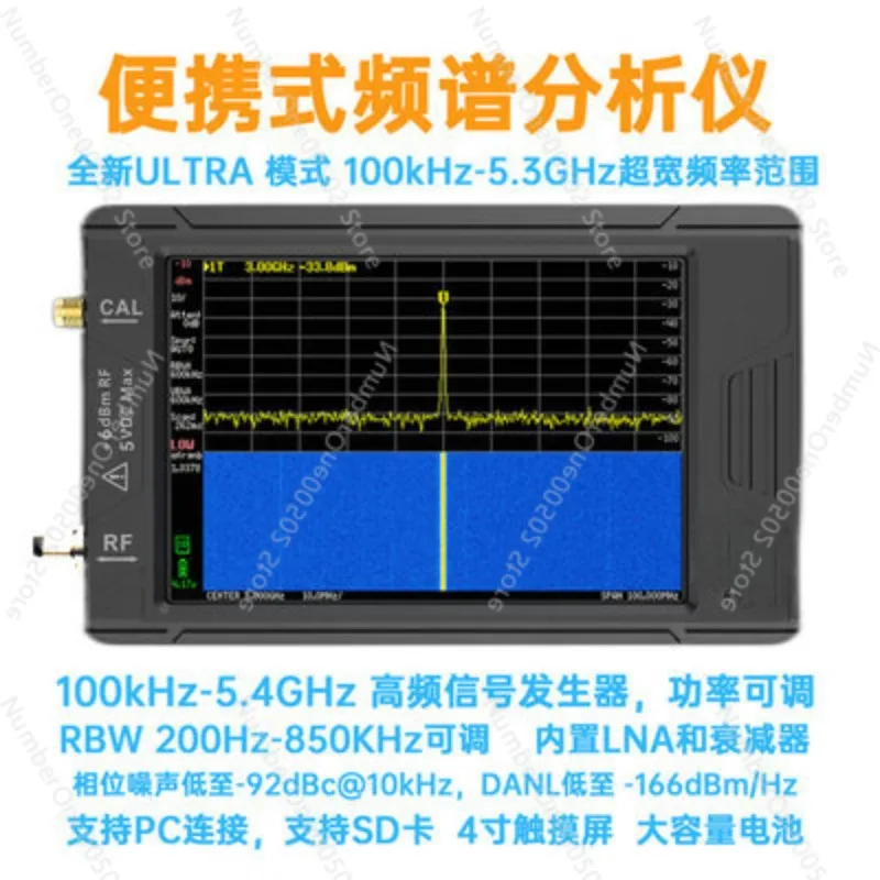 

Применяется для портативного анализатора спектра tinySA 100k-5,3 GHz